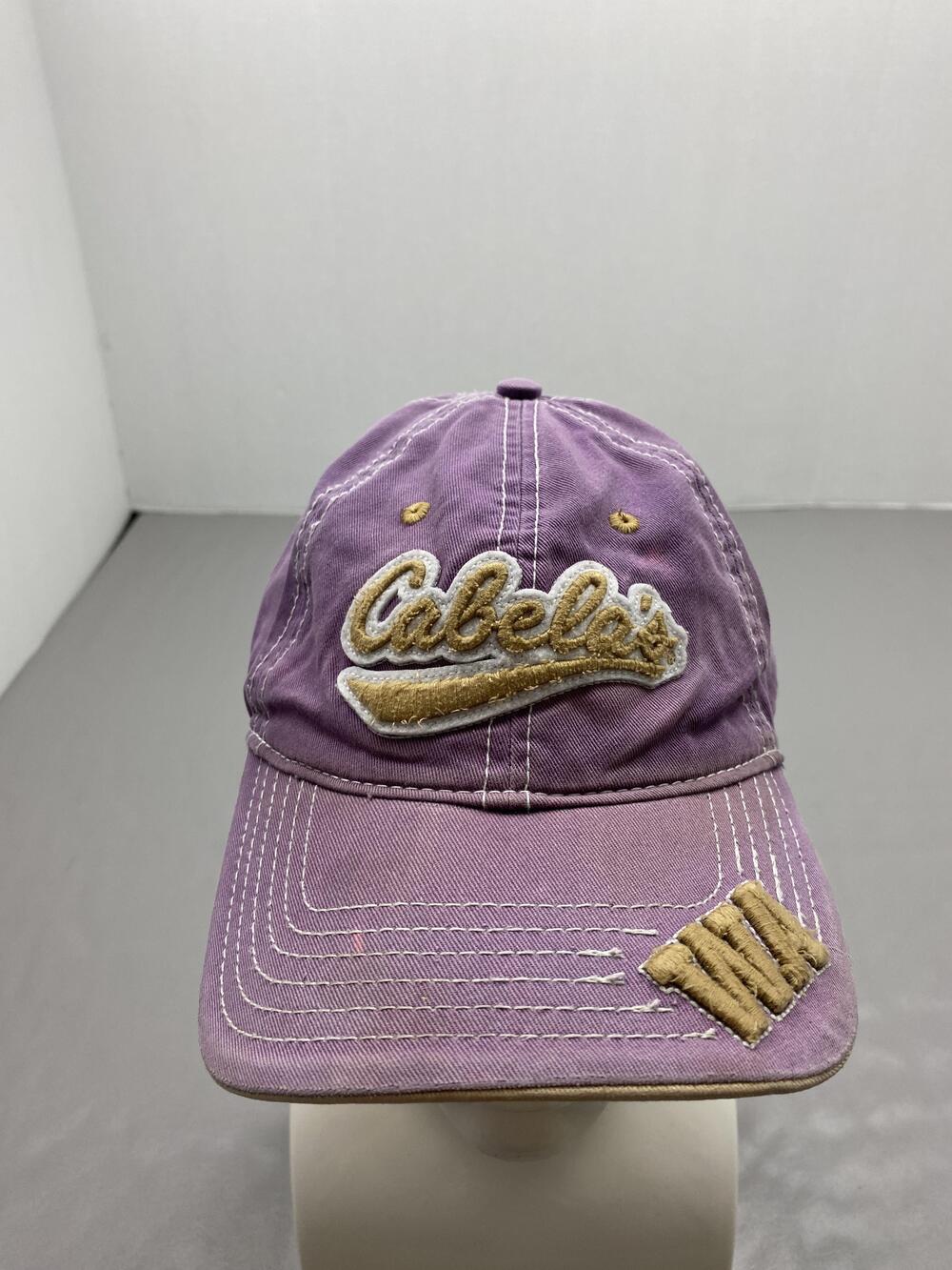 Hat Cap Strap Back One Size Purple Cabela's Baseball Cap Adjustable Mens
